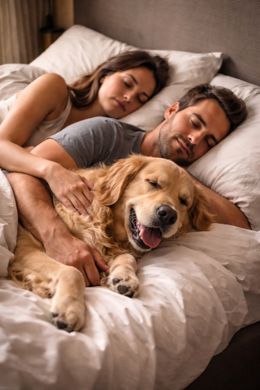 Dormir com o pet na mesma cama