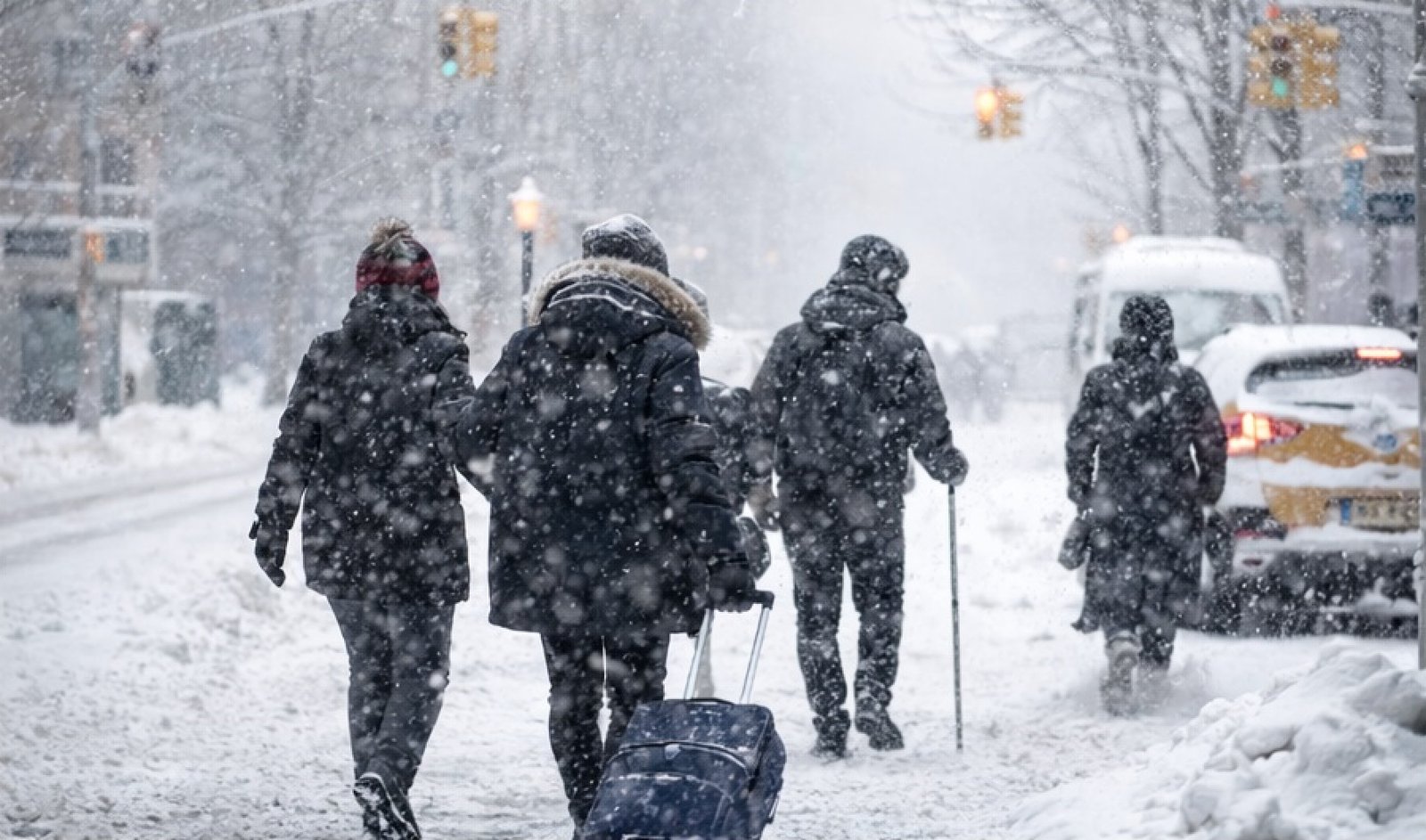 Onda de frio nos Estados Unidos