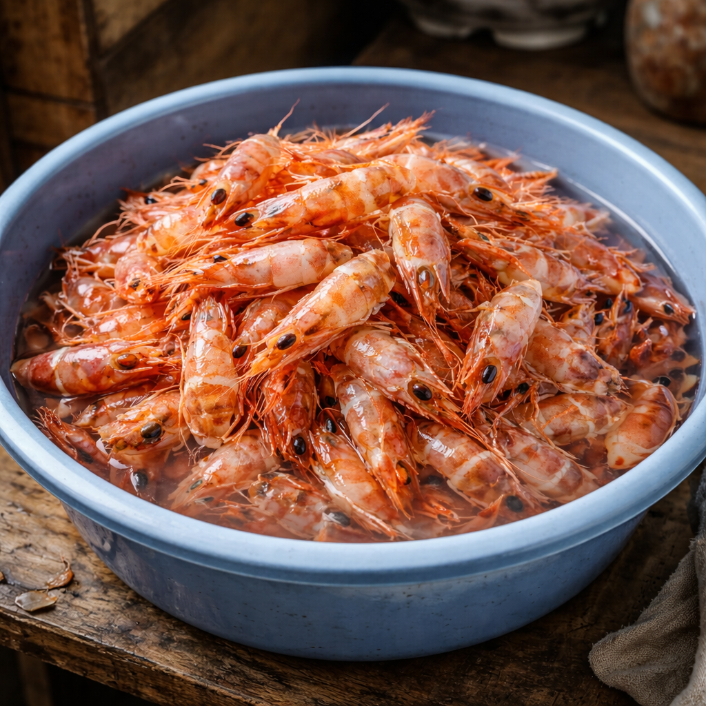 Memória de Infância: A Bacia de Cascas de Camarão