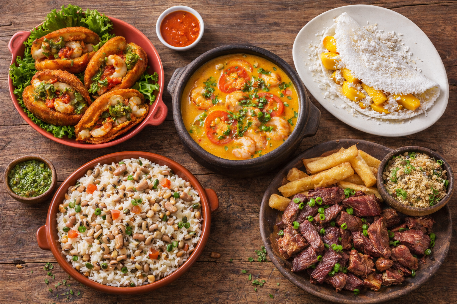 viagem ao nordeste: comidas