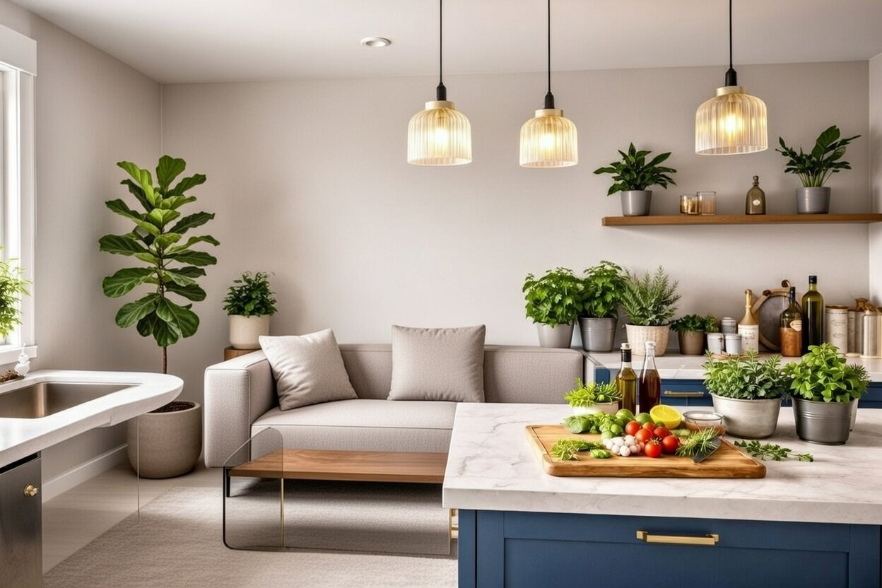 Como decorar a casa com plantas