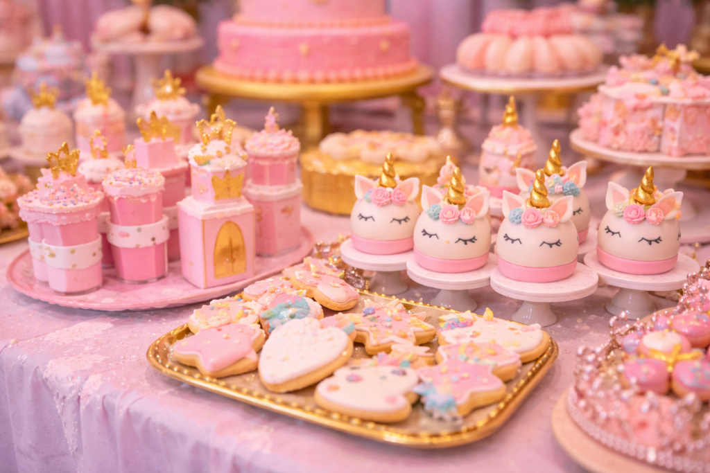 Festa com tema princesas para meninas