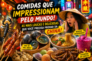 Comidas Mais Loucas do Mundo: Sabores Inusitados da Ásia Que Vão Te Surpreender